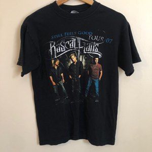 Rascal Flatts Still feels good tour 2007 Black T-shirt